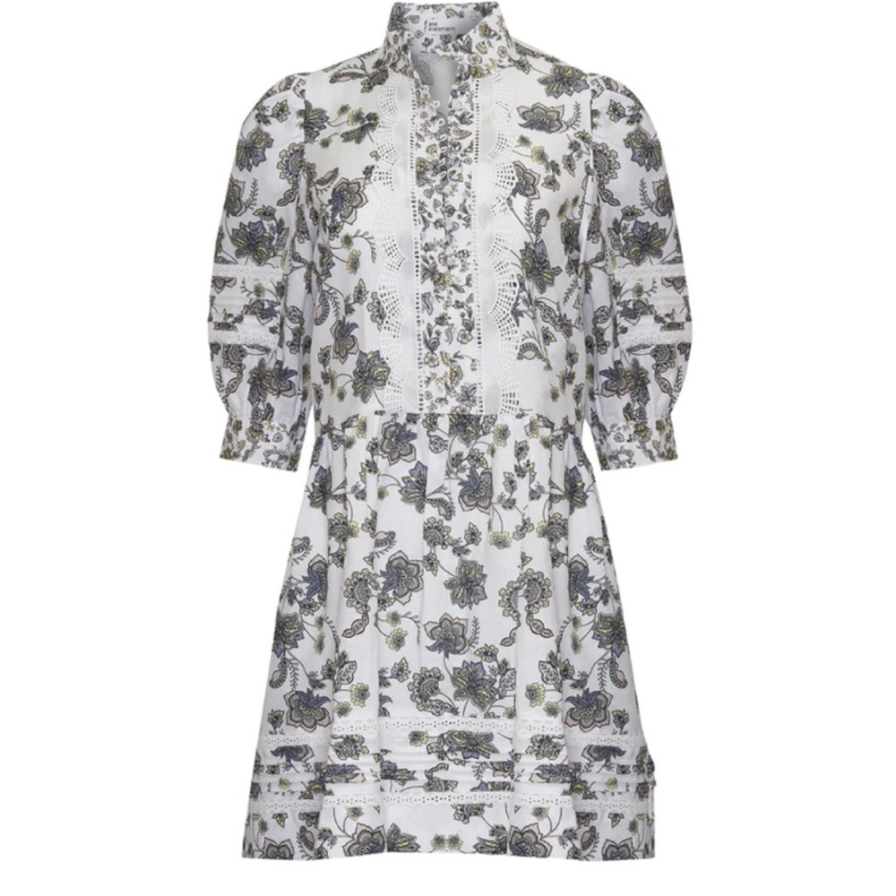Nwot! Zoe Kratzmann Sz 3, White Floral Promise Dress In Flower Field. — image 8 of 8